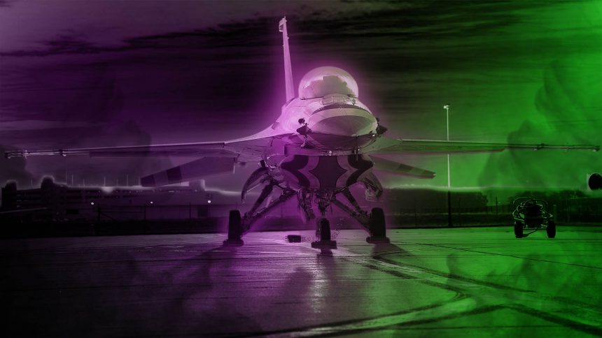 F-16 Thunderbird - Military Material - Pixabay